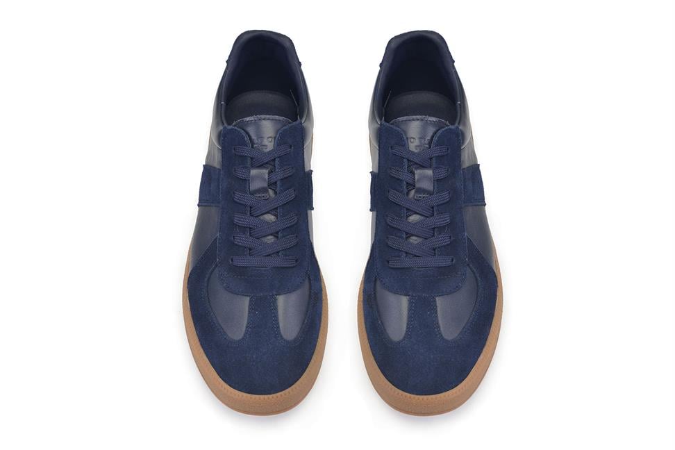 Lacivert Bağcıklı Sneaker