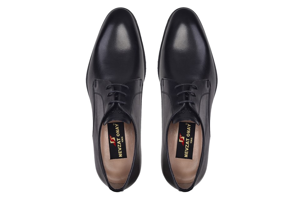 Siyah Bağcıklı Erkek Günlük Ayakkabı
