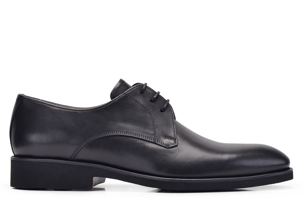 Siyah Bağcıklı Erkek Günlük Ayakkabı