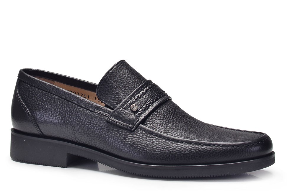 Siyah Günlük Loafer Erkek Ayakkabı -8089-