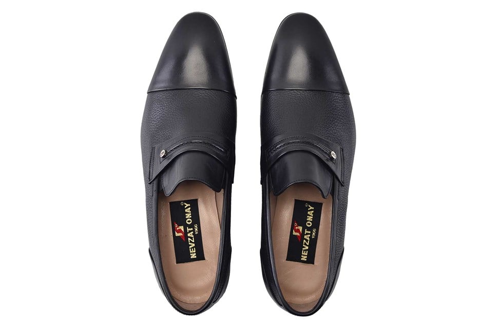 Siyah Günlük Neolit Erkek Loafer Ayakkabı