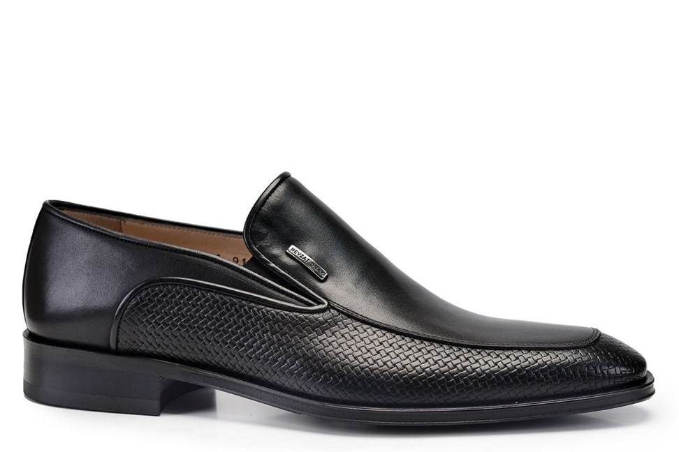 Siyah Günlük Neolit Erkek Loafer Ayakkabı