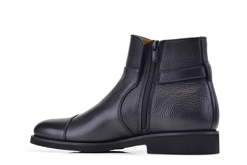 Siyah Klasik Erkek Bot