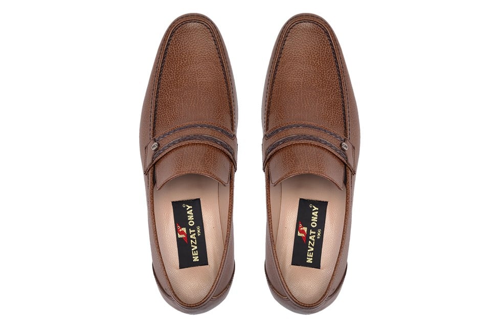 Taba Klasik Erkek Kösele Ayakkabı