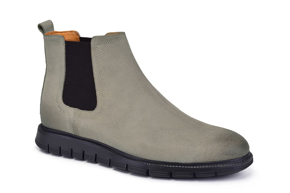Taş Süet Günlük Chelsea Erkek Bot
