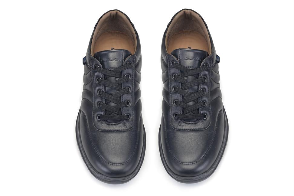 Siyah Bağcıklı Günlük Erkek Ayakkabı