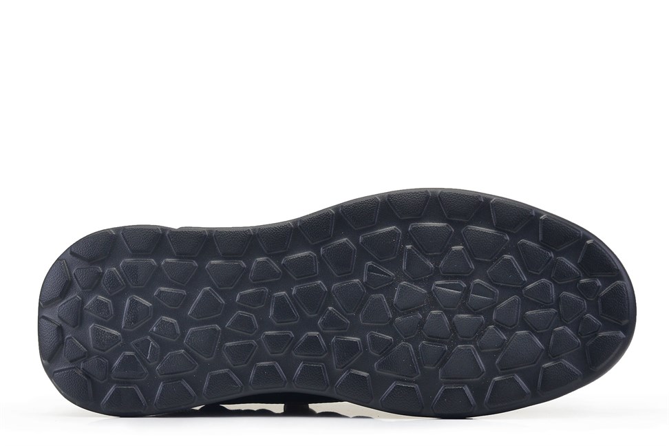 Siyah Bağcıklı Tekstil Ayakkabı