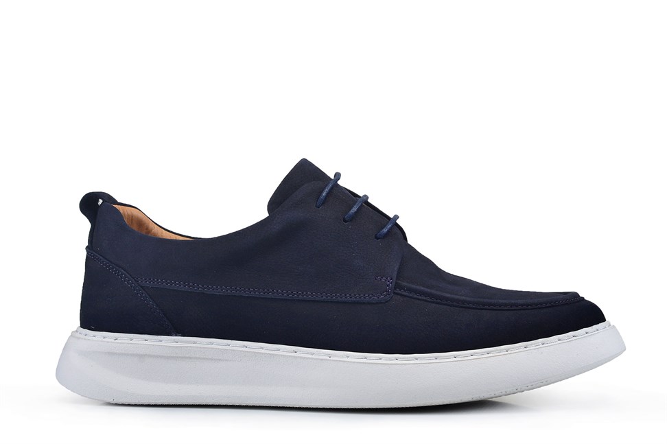 Lacivert Süet Sneaker