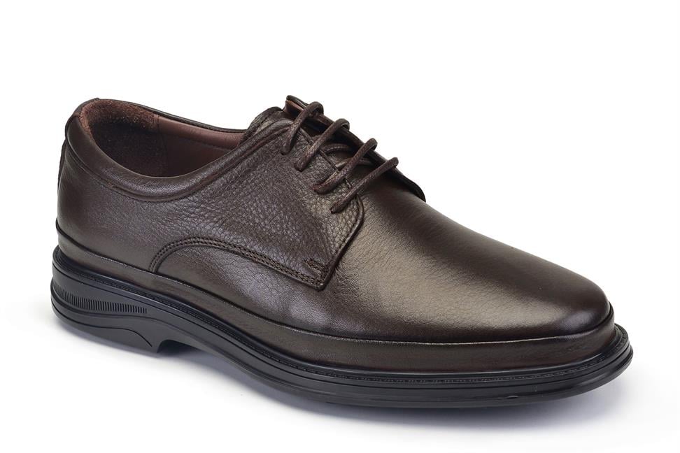 Kahverengi Günlük Bağcıklı Erkek Ayakkabı