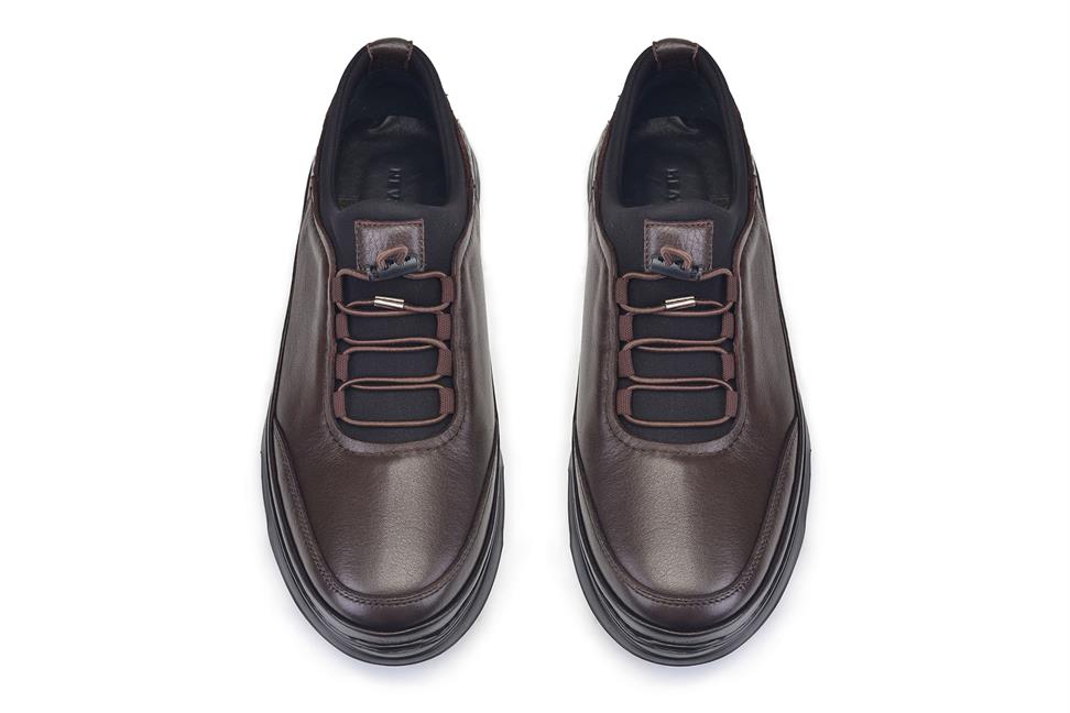 Kahverengi Bağcıklı Spor Ayakkabı