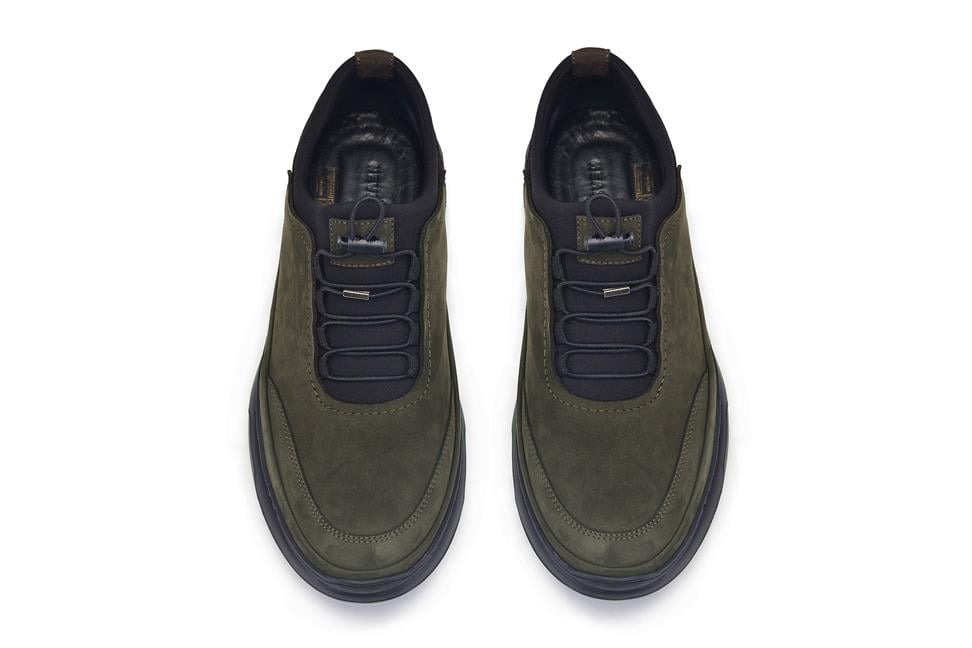 Antrasit Nubuk Bağcıklı Spor Ayakkabı