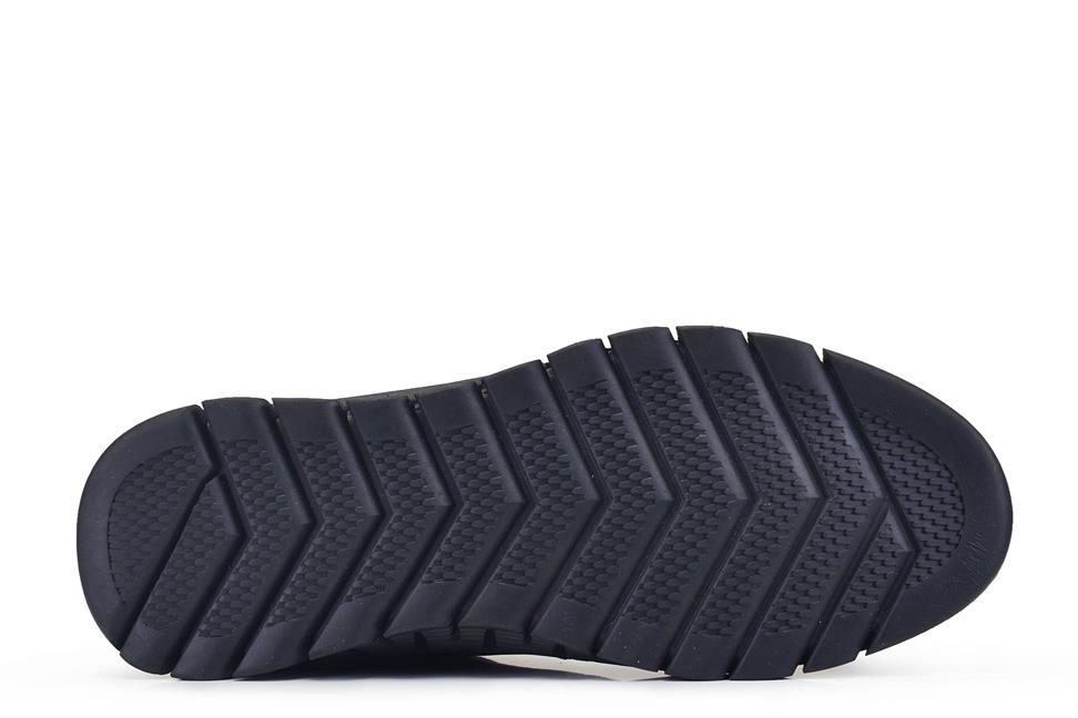 Siyah Nubuk Bağcıksız Yarım Bot