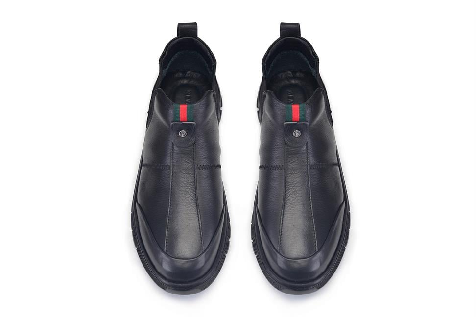 Siyah Bağcıksız Yarım Bot