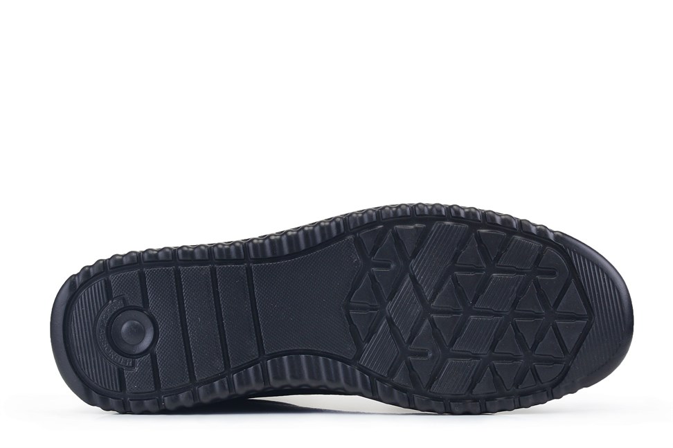 Siyah Bağcıklı Sneaker Erkek Ayakkabı