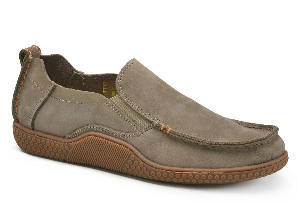 Nubuk Vizon Bağcıksız Erkek Yazlık Ayakkabı