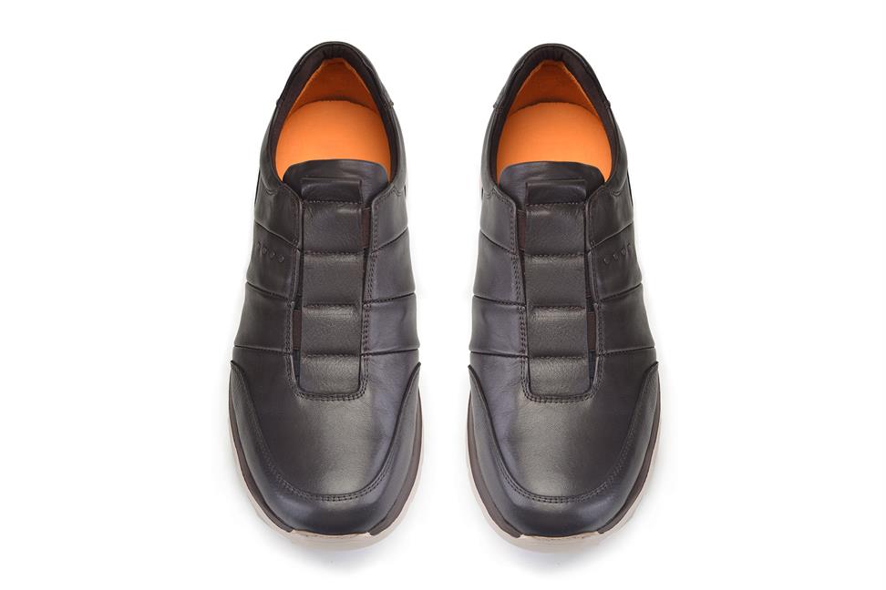 Kahverengi Bağcıksız Günlük Erkek Ayakkabı