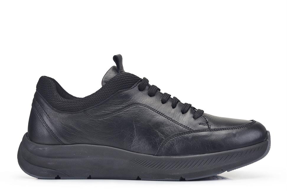 Siyah Bağcıklı Casual Erkek Ayakkabı