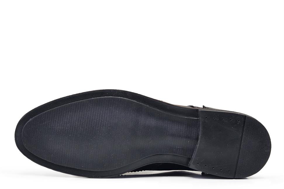 Siyah Bağcıksız Yazlık Erkek Ayakkabı