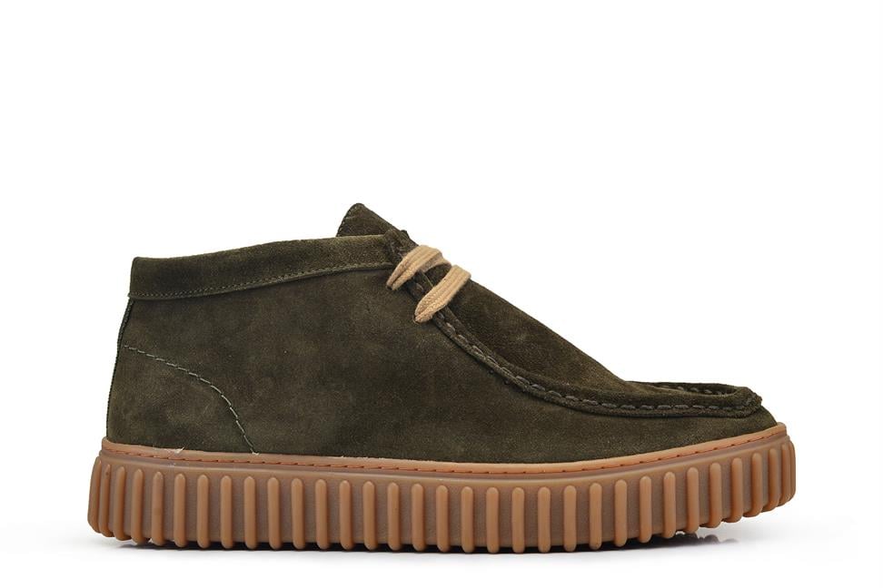 Nubuk Haki  Bağcıklı Bot 