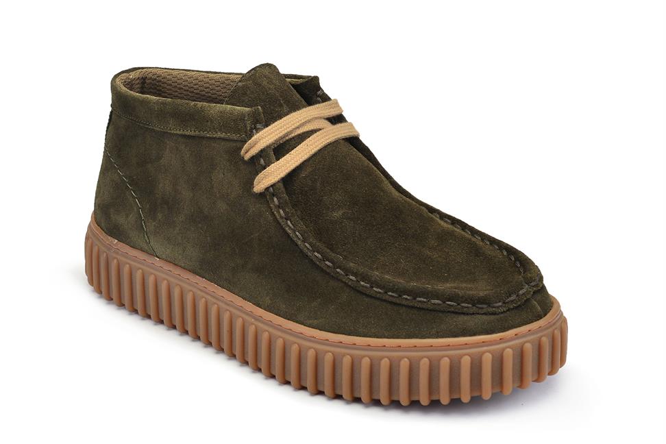 Nubuk Haki  Bağcıklı Bot 