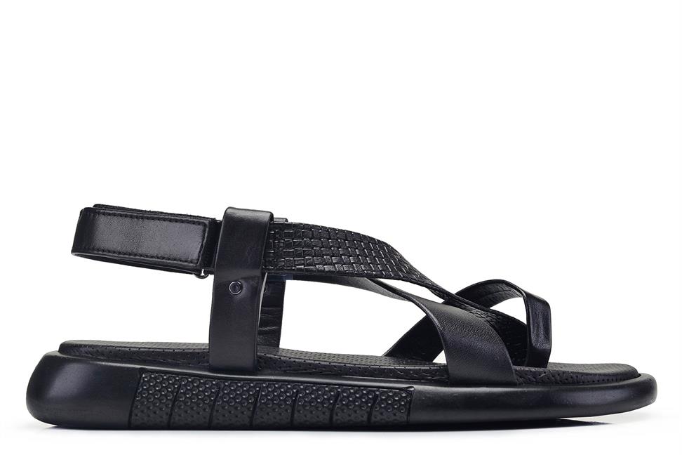 Siyah Parmak Arası Sandalet