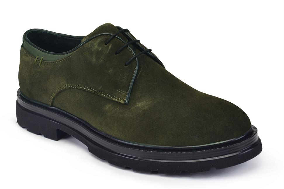 Haki Süet Erkek Günlük Ayakkabı