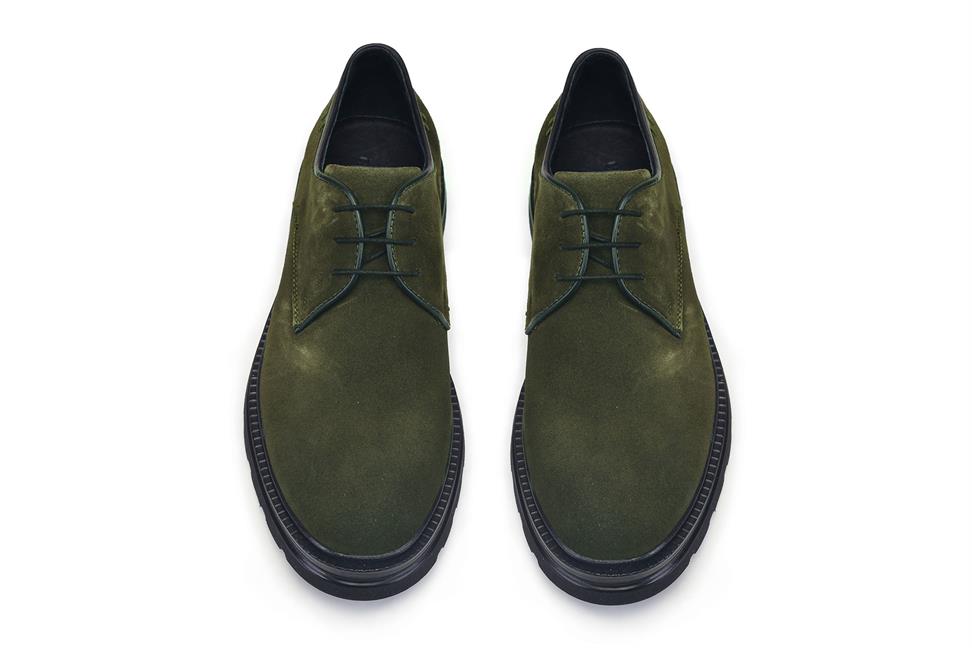 Haki Süet Erkek Günlük Ayakkabı