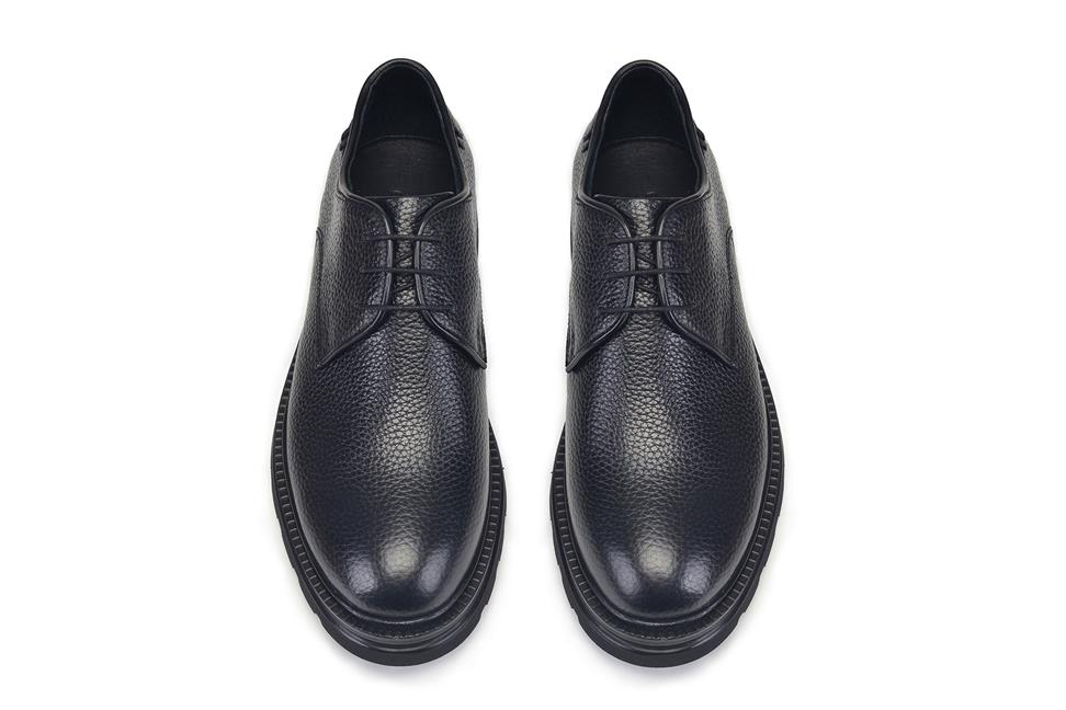 Siyah Bağcıklı Günlük Erkek Ayakkabı