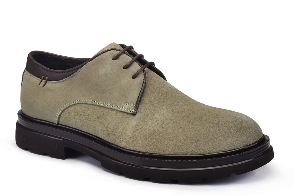 Süet Vizon Bağcıklı Günlük Erkek Ayakkabı
