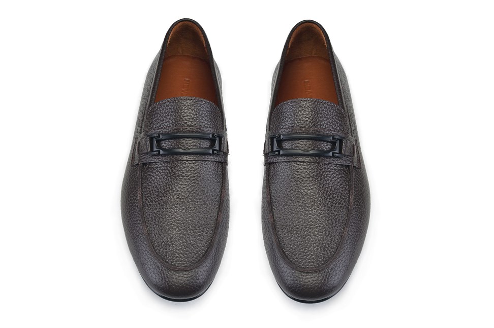 Kahverengi Tokalı Yazlık Loafer