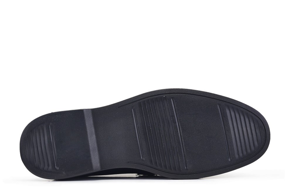 Siyah Tokalı Loafer Erkek Ayakkabı