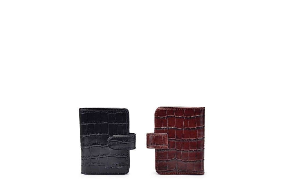 Hakiki Deri Kahverengi Kartlık