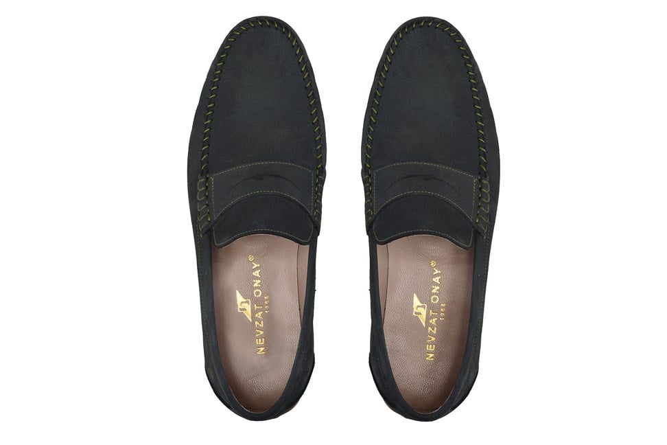 Yeşil Günlük Erkek Loafer Ayakkabı