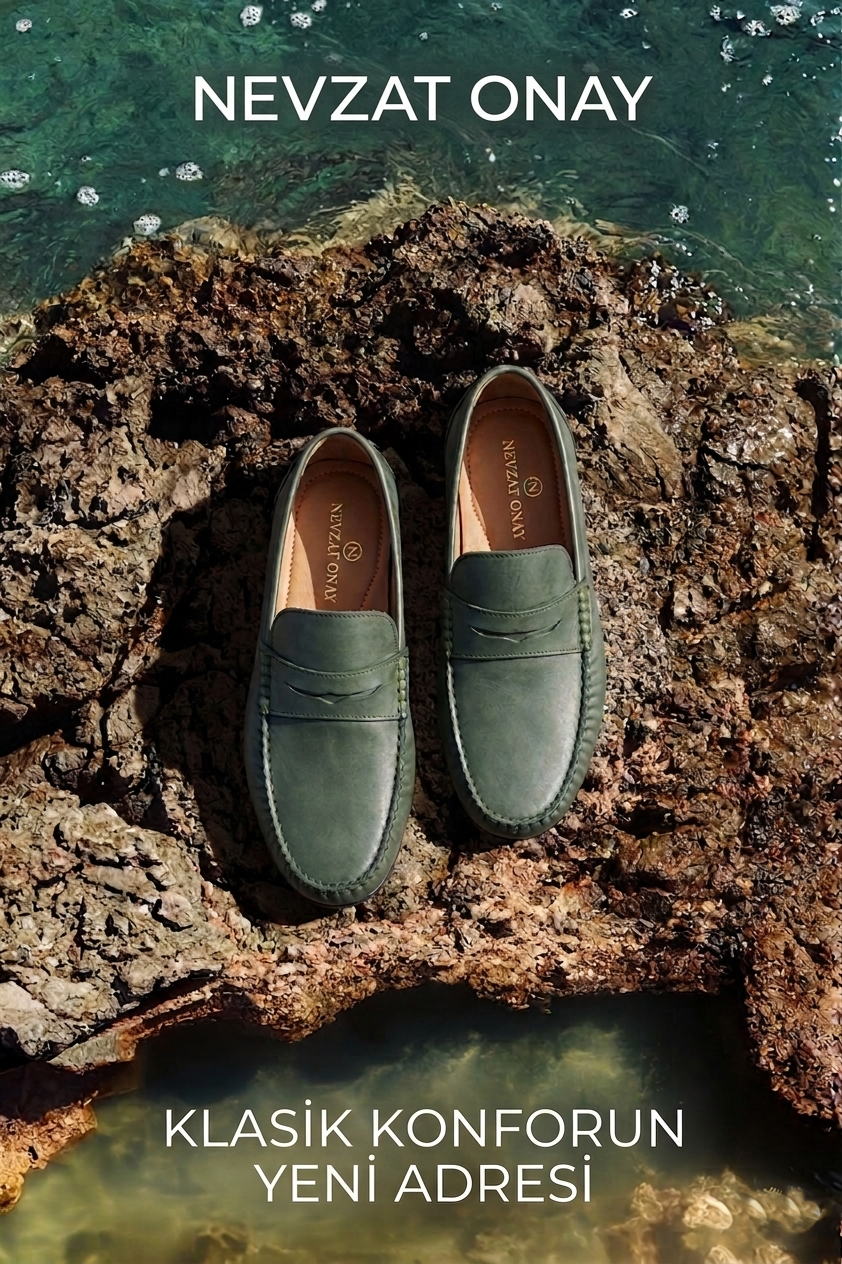 Erkek loafer,El yapımı,El işçiliği,Hakiki deri