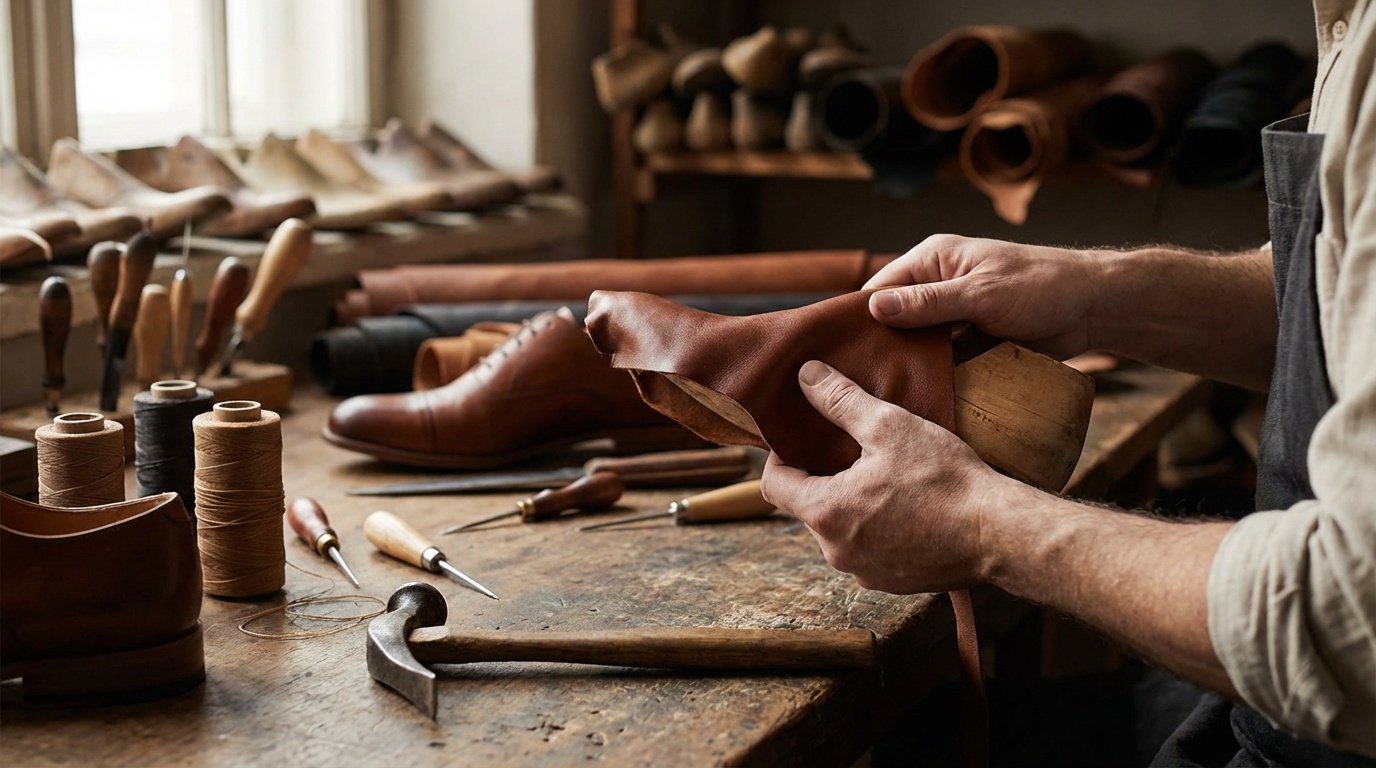 El-yapimi,Hand-made,El-isciliği,Hakiki-deri,Ayakkabı-bakimi
