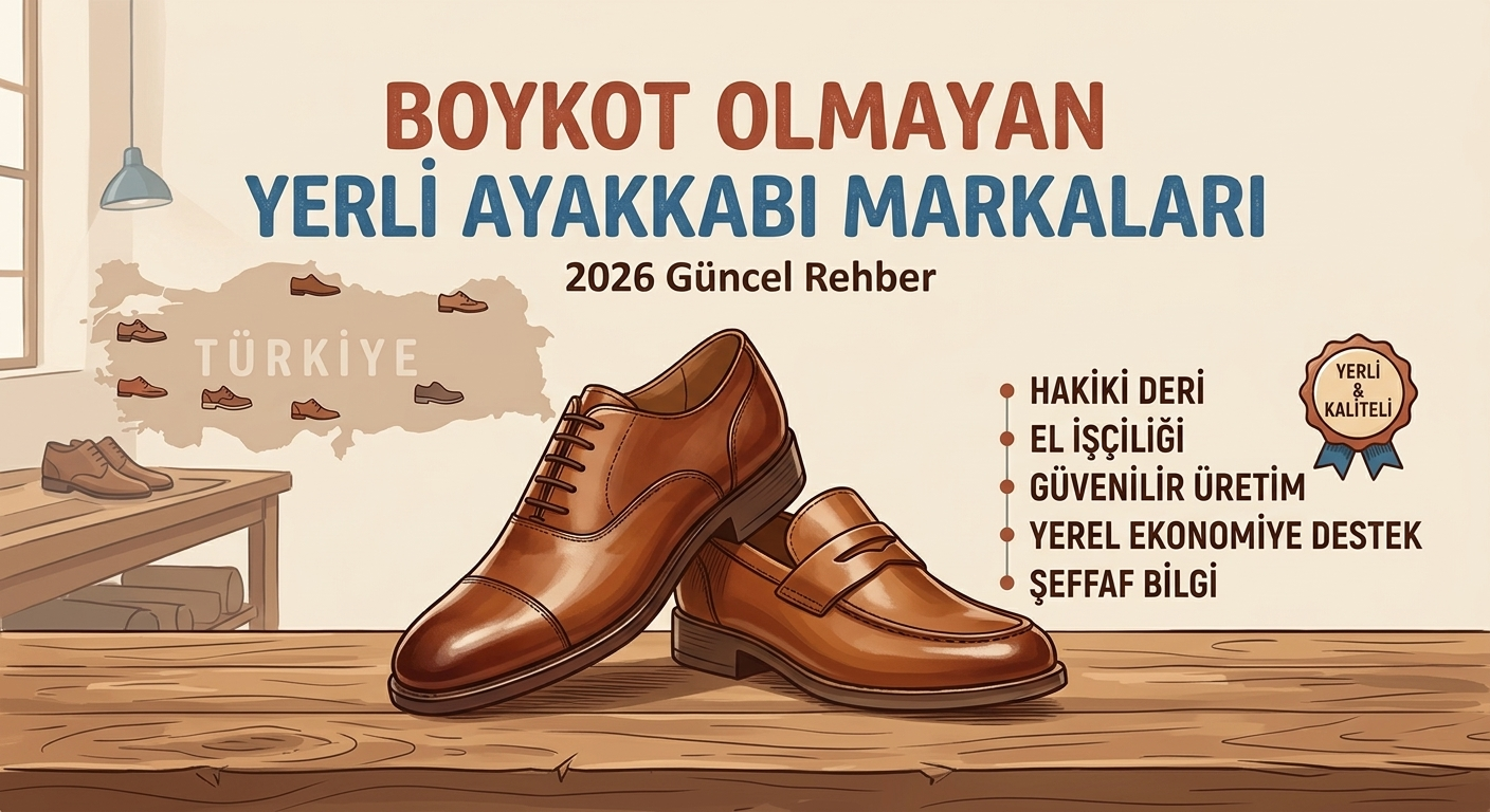 boykot olmayan yerli deri ayakkabı modelleri
