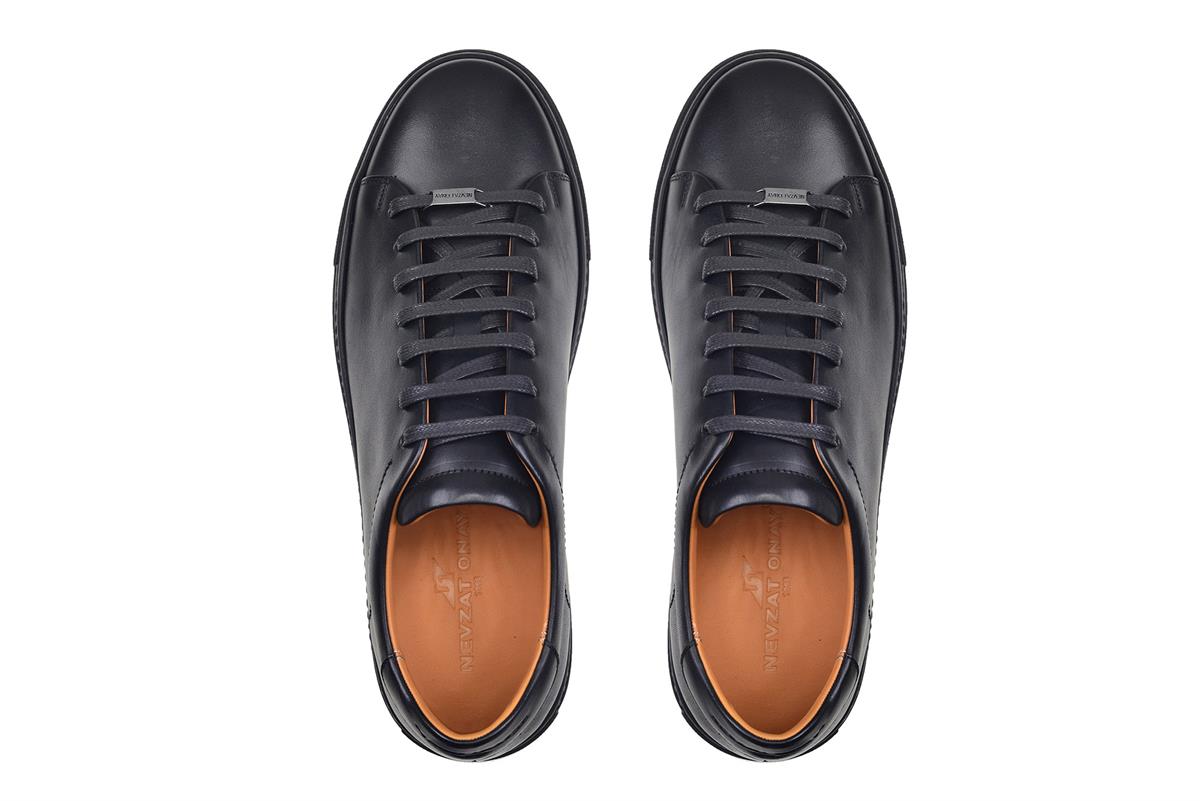 Nevzat Onay Siyah Bağcıklı Sneaker -76841-. 4