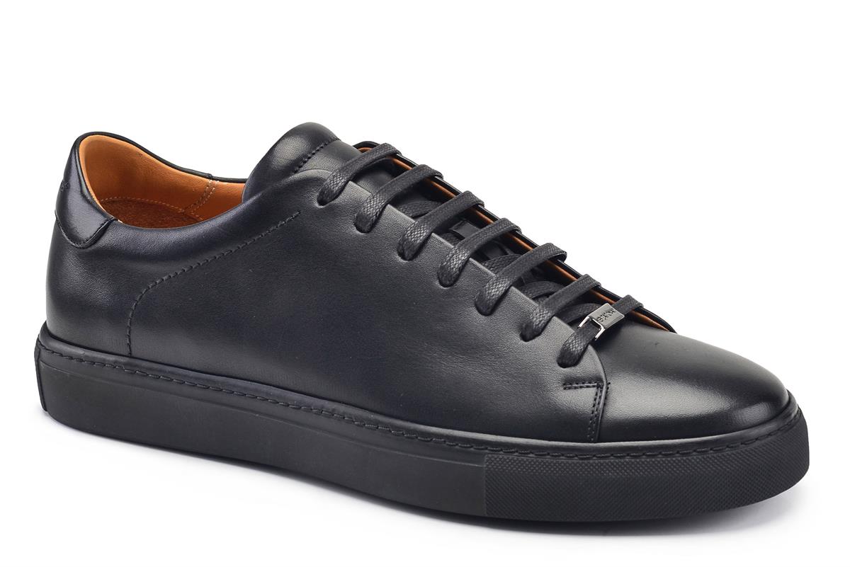 Nevzat Onay Siyah Bağcıklı Sneaker -76841-. 3
