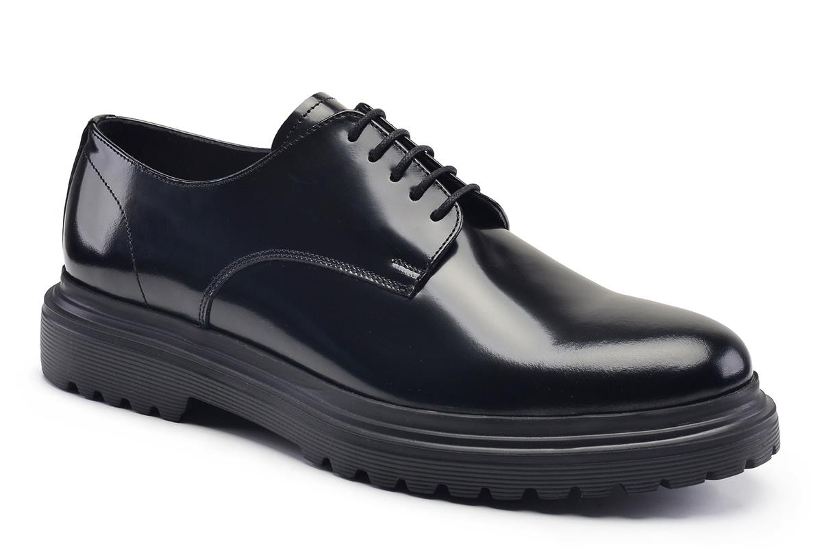 Nevzat Onay Siyah Bağcıklı Erkek Ayakkabı -91051-. 3