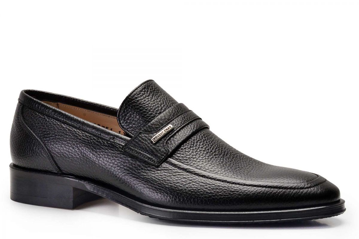 Siyah Loafer Erkek Klasik Ayakkabı - Nevzat Onay