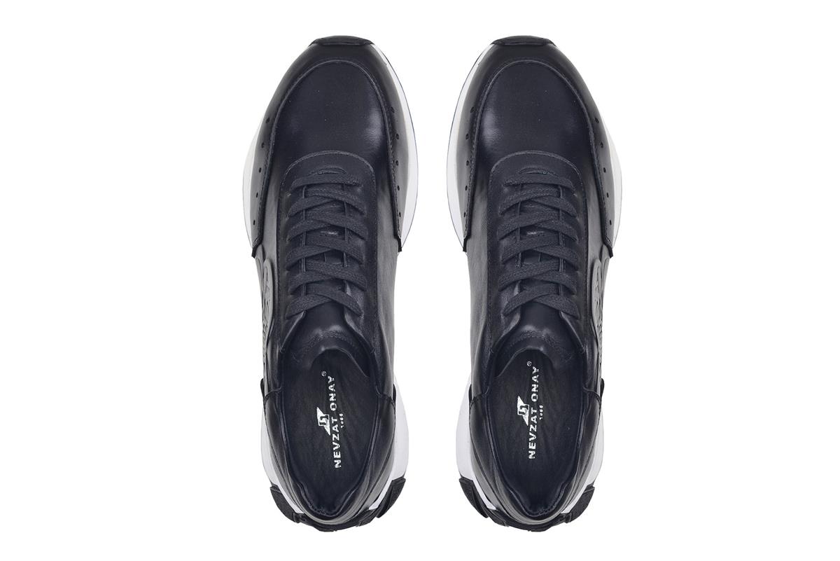Nevzat Onay Siyah Bağcıklı Sneaker -65681-. 3