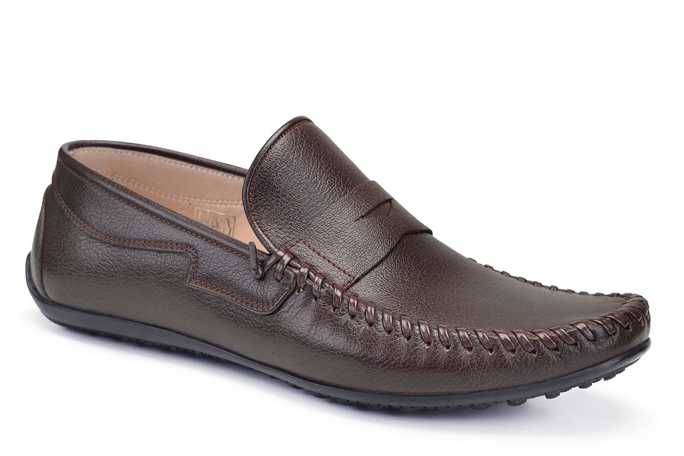 Kahverengi Günlük Loafer Erkek Ayakkabı -12299-