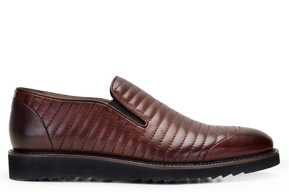 Kahverengi Günlük Loafer Erkek Ayakkabı -7898-