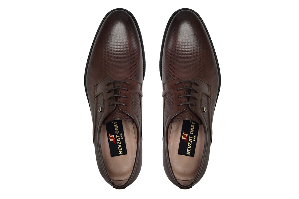 Kahverengi Kışlık Bağcıklı Erkek Ayakkabı -12006-