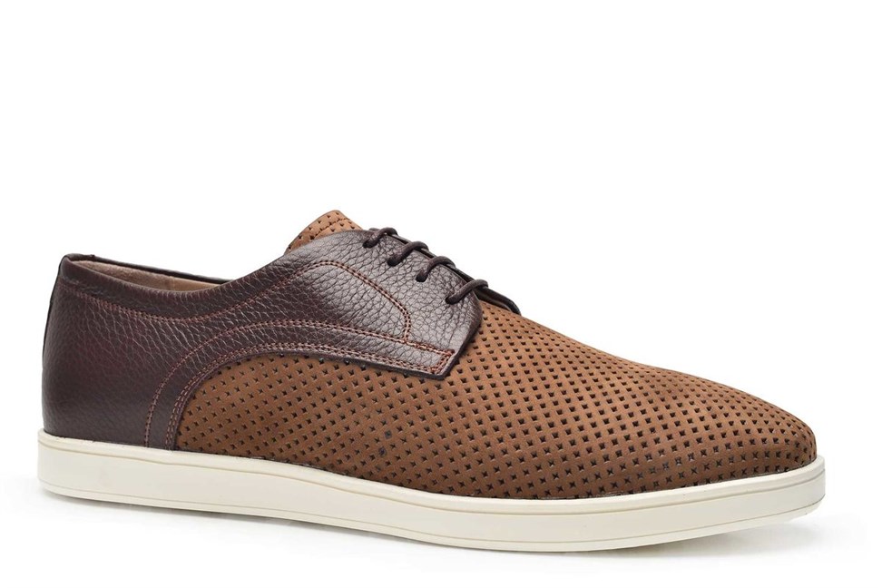 Kahverengi Sneaker Erkek Ayakkabı -11074-