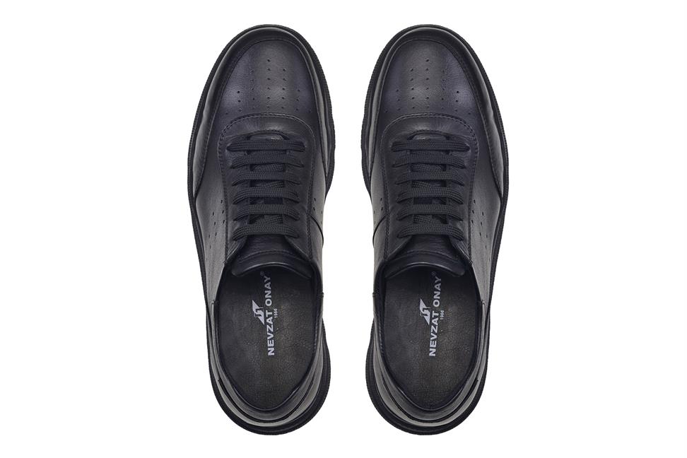 Siyah Bağcıklı Sneaker -2332122-