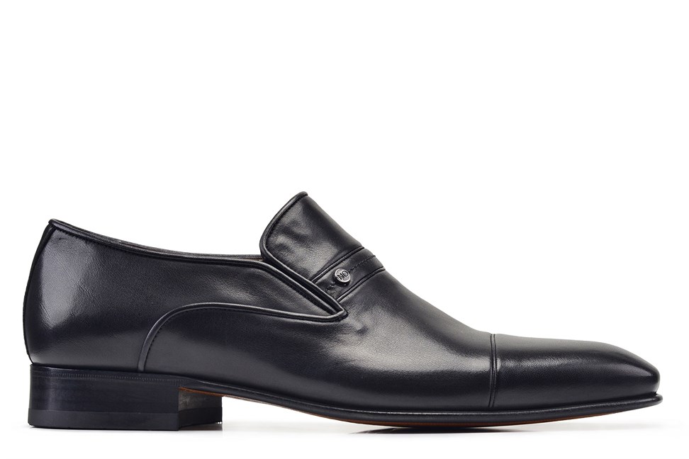 Siyah Klasik Loafer Erkek Ayakkabı -10944-