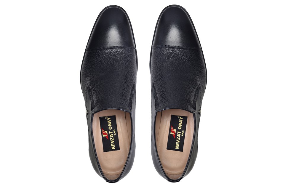 Siyah Klasik Loafer Erkek Ayakkabı -11952-