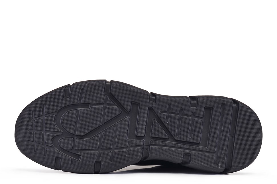 Siyah Sneaker Erkek Ayakkabı -12390-