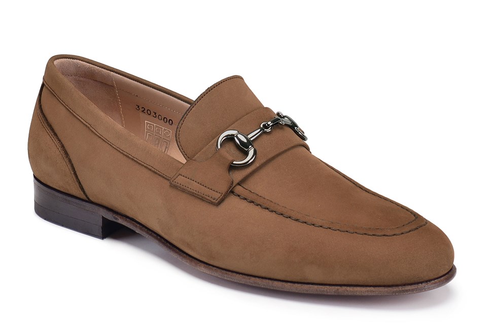 Tarçın Klasik Loafer Kösele Erkek Ayakkabı -12228-
